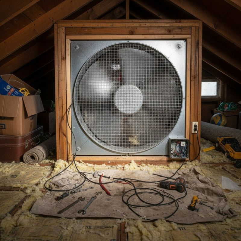 Attic Fan Repair in Alpharetta, GA