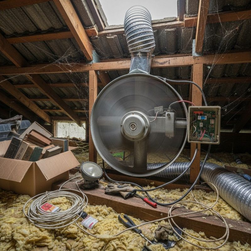 Attic Fan Servicing in Provo, UT